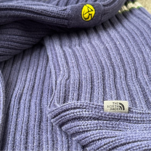 The North Face Men’s Navy Blue Color 55% Acrylic 45% Cotton Chunky Large Sweater - Picture 8 of 15